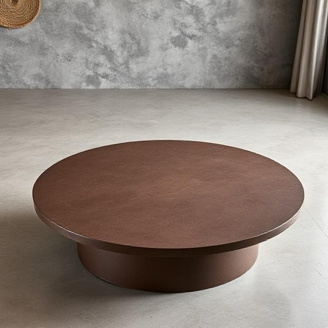 Caden Chocolate Micro Concrete Coffee Table