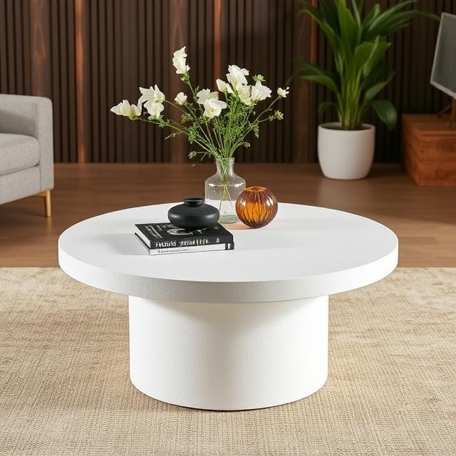 Solis Off White Coffee Table