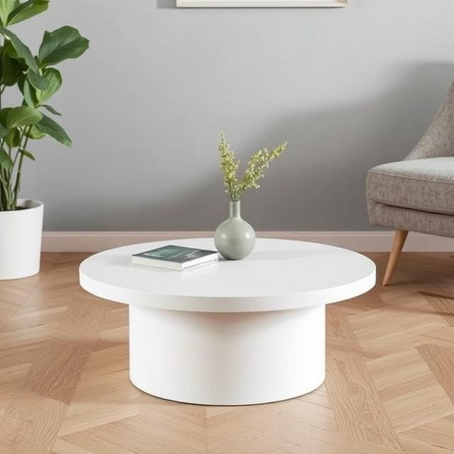 Solis Off White Coffee Table