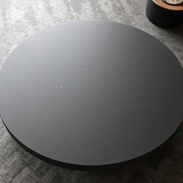 Veyron Black Micro Concrete Coffee Table